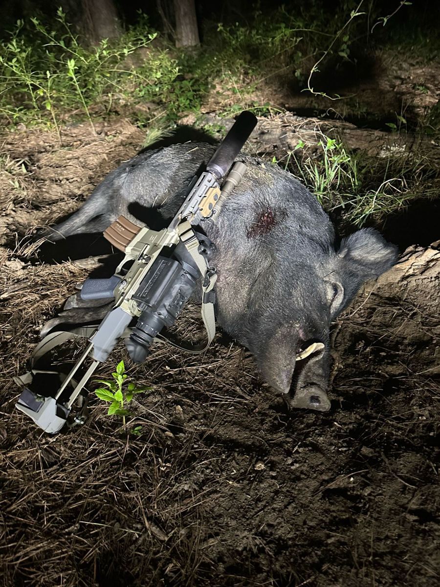 Hog down, thermal